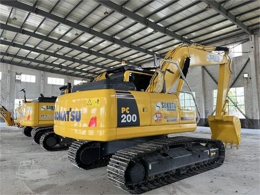 PC200-8 Gebraucht-Komatsu-Exkaver Original Japan Wartungsfähige Second-Hand-Gräber