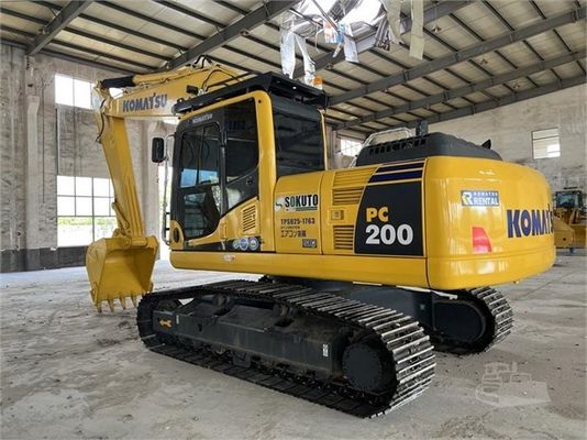 PC200-8 Gebraucht-Komatsu-Exkaver Original Japan Wartungsfähige Second-Hand-Gräber