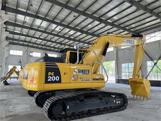 PC200-8 Gebraucht-Komatsu-Exkaver Original Japan Wartungsfähige Second-Hand-Gräber