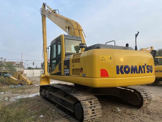 Ursprung Japan Gebraucht Komatsu Bagger PC220-7 Crawler mit 18 Meter langem Arm