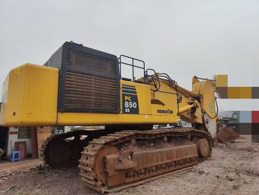 Gebrauchtes Komatsu Crawler Bagger PC850-8EO für den Bergbau 2019 Jahr Original Japan