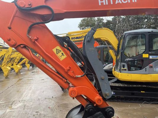 Original Japan Gebraucht Hitachi ZX60 Mini Crawler Bagger mit Hydraulik Daumen