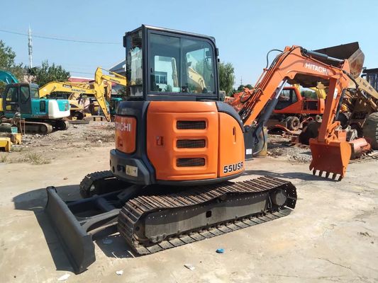 Hitachi ZX55USR-5A Gebraucht Mini Crawler Bagger in gutem Zustand Gebraucht Mini Bagger