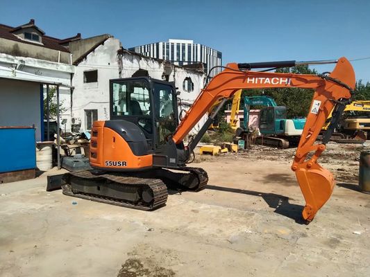 Hitachi ZX55USR-5A Gebraucht Mini Crawler Bagger in gutem Zustand Gebraucht Mini Bagger