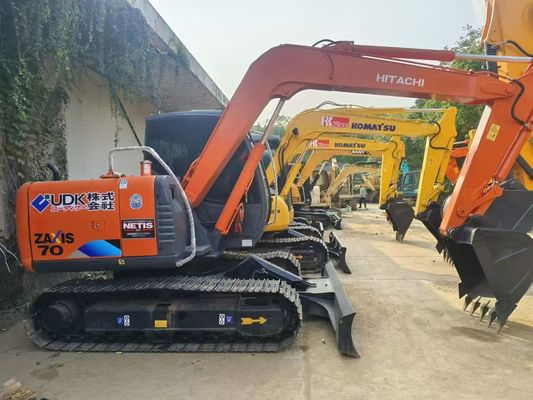 Original Japan Gebraucht Bagger ZX70 Gebraucht Hitachi Bagger Crawler mit Klinge