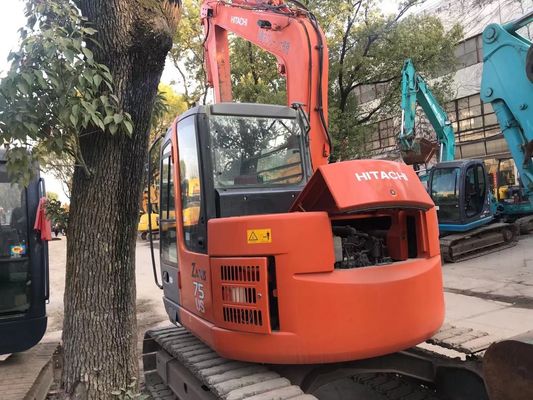 Japan Gebraucht Bagger ZX75US-3 Energieeffiziente Hitachi Crawler Bagger