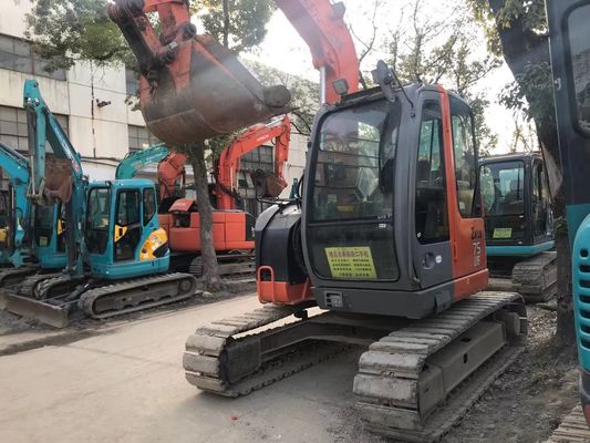 Japan Gebraucht Bagger ZX75US-3 Energieeffiziente Hitachi Crawler Bagger