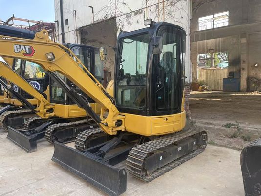 Energieeffizienz Verwendet CAT Bagger Crawler Caterpillar 303.5 E CR Rostdicht