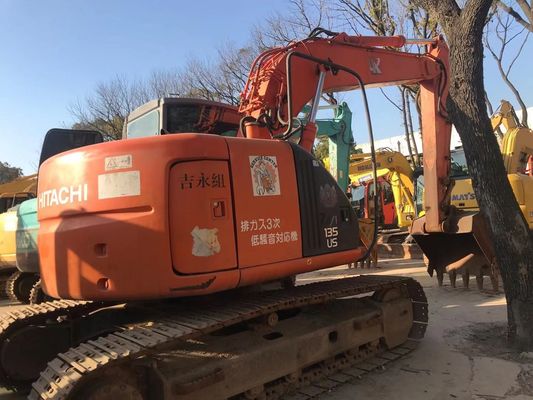 ZX135US Gebrauchtbagger im guten Zustand Hitachi Crawler Bagger Originalfarbe