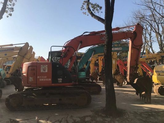 ZX135US Gebrauchtbagger im guten Zustand Hitachi Crawler Bagger Originalfarbe