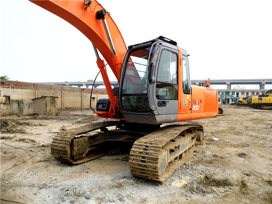 Originalfarbe Gebrauchtes Hitachi ZX200-3G Crawler Bagger in gutem Zustand