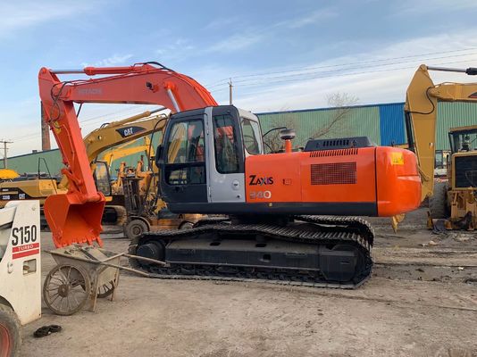 Gebrauchtes Hitachi ZX240HG Crawler Hydraulikbagger Farbe neu streichen