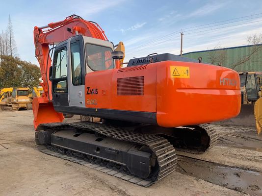 Gebrauchtes Hitachi ZX240HG Crawler Hydraulikbagger Farbe neu streichen