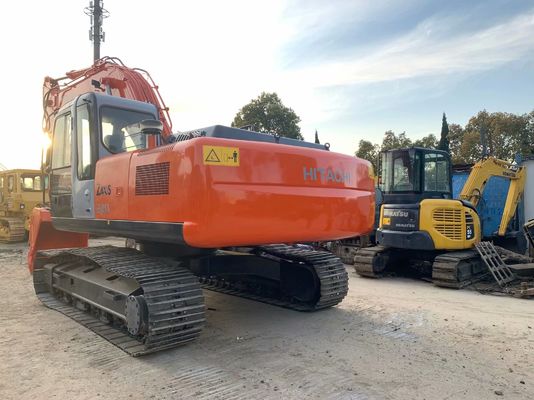 Gebrauchtes Hitachi ZX240HG Crawler Hydraulikbagger Farbe neu streichen