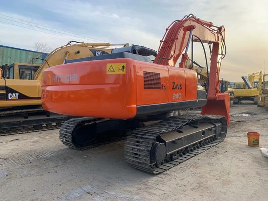 Gebrauchtes Hitachi ZX240HG Crawler Hydraulikbagger Farbe neu streichen