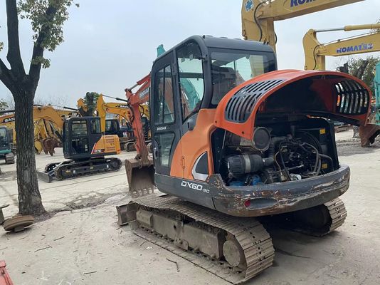 2018 Jahr Gebraucht Doosan DX60-9C Mini Bagger in ausgezeichnetem Zustand/Braucht Doosan Mini Bagger zum Verkauf