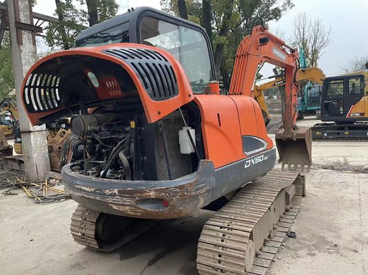 2018 Jahr Gebraucht Doosan DX60-9C Mini Bagger in ausgezeichnetem Zustand/Braucht Doosan Mini Bagger zum Verkauf