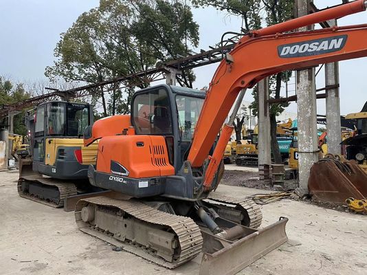 2018 Jahr Gebraucht Doosan DX60-9C Mini Bagger in ausgezeichnetem Zustand/Braucht Doosan Mini Bagger zum Verkauf
