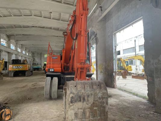 2012 Jahr Gebraucht Mini-Radbagger Doosan DH150W-7 in gutem Zustand