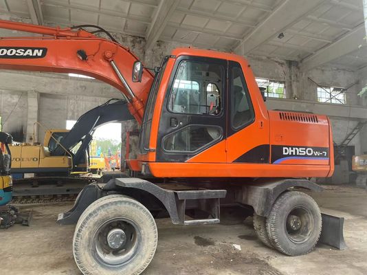 Smart Control Gebrauchtbagger DH150W-7 Doosan Radbagger 2012 Jahr