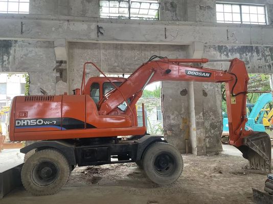 Smart Control Gebrauchtbagger DH150W-7 Doosan Radbagger 2012 Jahr