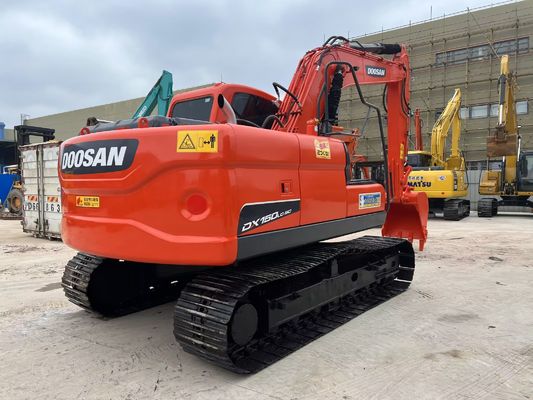 Crawler Montiert DX150-9C Gebraucht Doosan Bagger Original Korea Vielseitigkeit