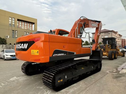 Original Korea Doosan DX225LCA Gebrauchte Baggerger Ausrüstung Crawler Typ