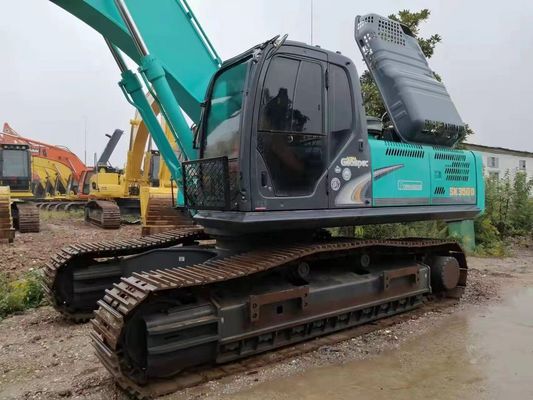 Crawler Gebrauchtbagger Kobelco SK350-8 35 Tonnen Bagger mit Originalfarbe