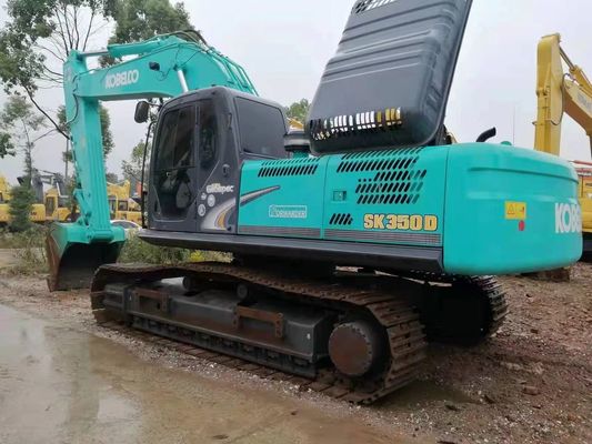 Crawler Gebrauchtbagger Kobelco SK350-8 35 Tonnen Bagger mit Originalfarbe