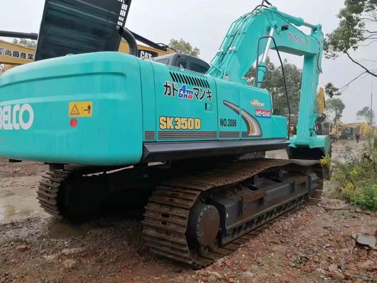 Crawler Gebrauchtbagger Kobelco SK350-8 35 Tonnen Bagger mit Originalfarbe