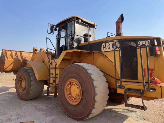 Gebrauchtes Caterpillar 980G-Lader mit Rädern Einfacher Betrieb in gutem Zustand