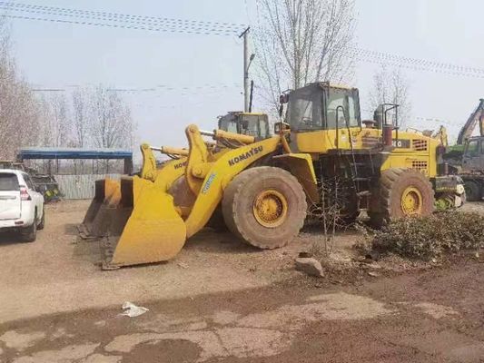 Gebrauchtes Komatsu WA500 6-Radlader WA600-6 Kraftstoffeffizienz für den Bau