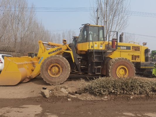 Gebrauchtes Komatsu WA500 6-Radlader WA600-6 Kraftstoffeffizienz für den Bau