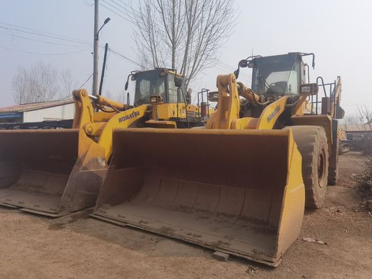 Gebrauchtes Komatsu WA500 6-Radlader WA600-6 Kraftstoffeffizienz für den Bau