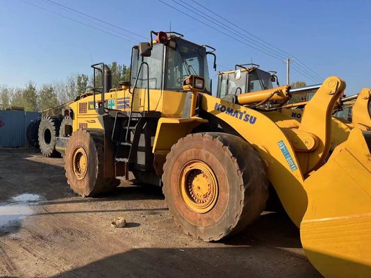Gebrauchtes Komatsu WA500 6-Radlader WA600-6 Kraftstoffeffizienz für den Bau