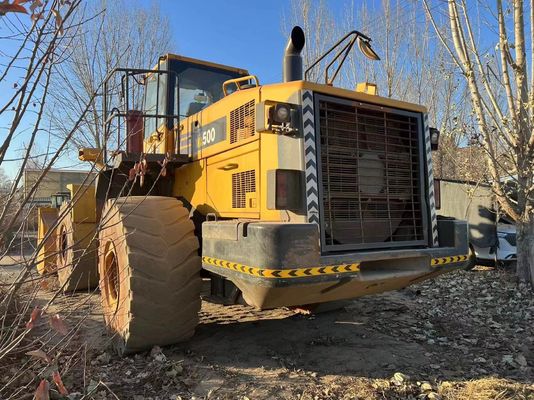 Gebrauchtes Komatsu WA500 6-Radlader WA600-6 Kraftstoffeffizienz für den Bau