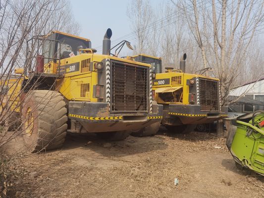 Gebrauchtes Komatsu WA500 6-Radlader WA600-6 Kraftstoffeffizienz für den Bau
