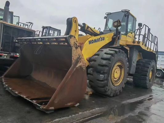 Komatsu WA600-6 Gebrauchtes Kleinradlader WA500-6 Sicherheitsbetrieb für den Bergbau