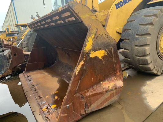 Komatsu WA600-6 Gebrauchtes Kleinradlader WA500-6 Sicherheitsbetrieb für den Bergbau
