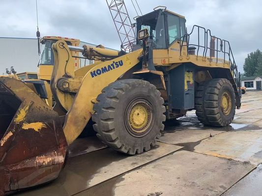 Komatsu WA600-6 Gebrauchtes Kleinradlader WA500-6 Sicherheitsbetrieb für den Bergbau