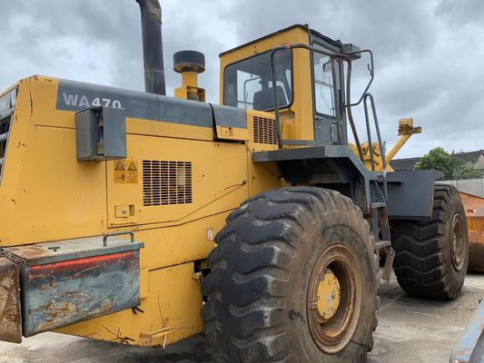 Originalfarbe Gebraucht Komatsu WA470-3 Radlader in ausgezeichnetem Zustand