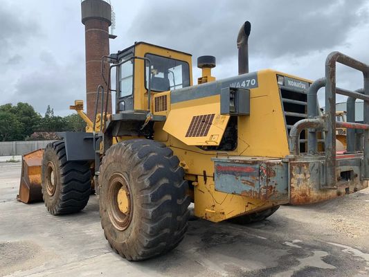 Originalfarbe Gebraucht Komatsu WA470-3 Radlader in ausgezeichnetem Zustand