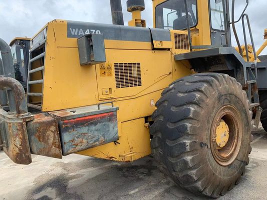 Originalfarbe Gebraucht Komatsu WA470-3 Radlader in ausgezeichnetem Zustand
