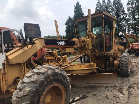 Gebrauchtes CAT 140H-Motor-Graderer hoher Präzision mit anpassbarer Bladebewegung