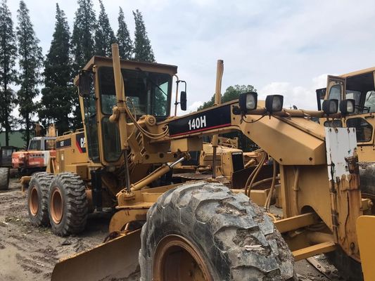 Gebrauchtes CAT 140H-Motor-Graderer hoher Präzision mit anpassbarer Bladebewegung