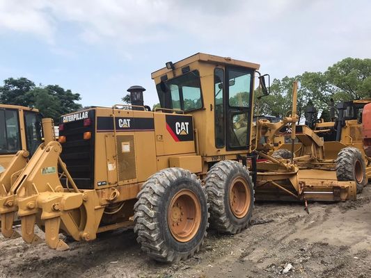 Gebrauchtes CAT 140H-Motor-Graderer hoher Präzision mit anpassbarer Bladebewegung