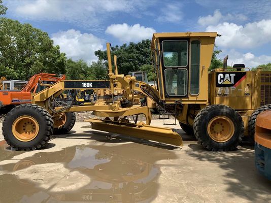 CAT 160K Gebrauchtmotor-Graderer Hochleistungs-Gebraucht Caterpillar Motor-Graderer