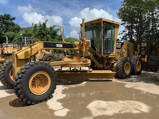 CAT 160K Gebrauchtmotor-Graderer Hochleistungs-Gebraucht Caterpillar Motor-Graderer