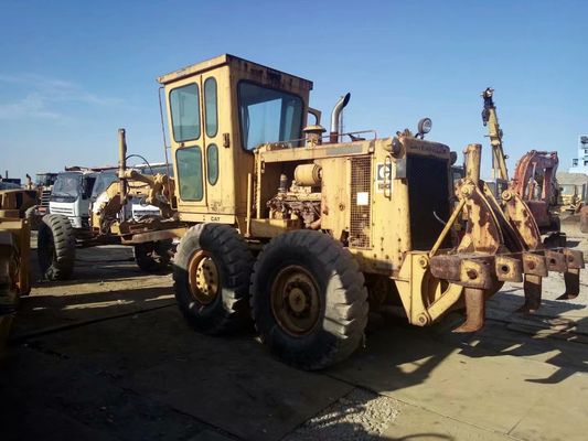 Schwerlast 12G Gebraucht Caterpillar Motor Grader Geräuschreduzierung Einfache Bedienung
