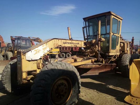 Schwerlast 12G Gebraucht Caterpillar Motor Grader Geräuschreduzierung Einfache Bedienung